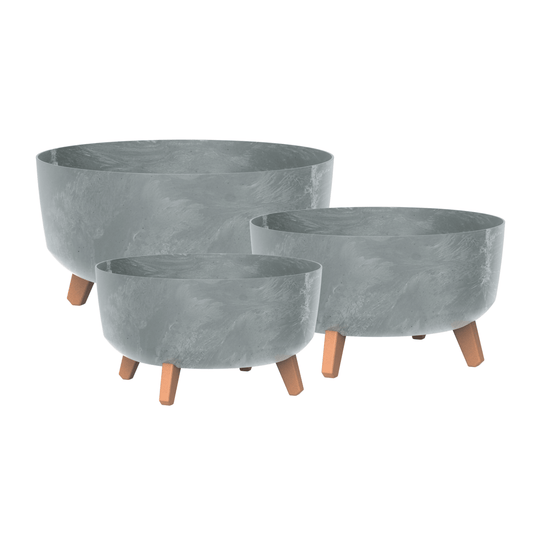 Gracia Low Planter - Beton Concrete - mazeproducts
