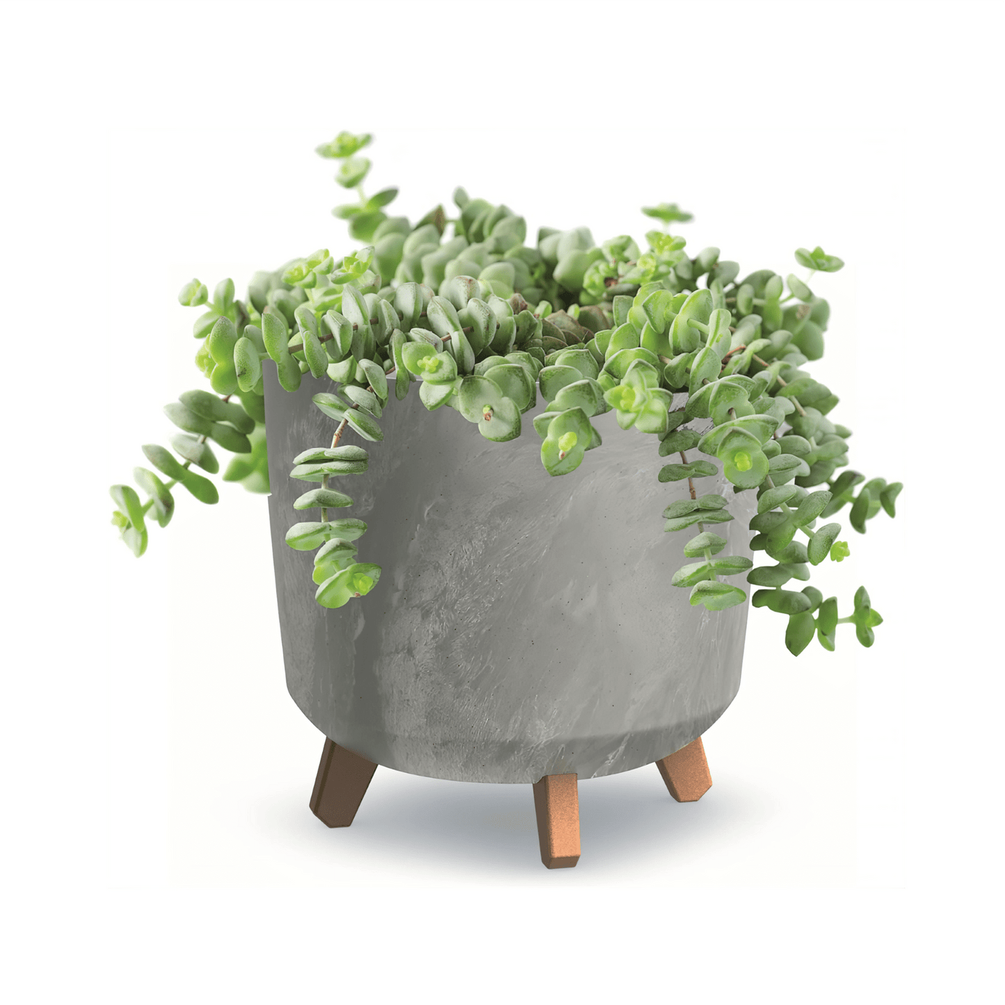 Gracia Tubus Planter 300 - Beton Concrete - mazeproducts