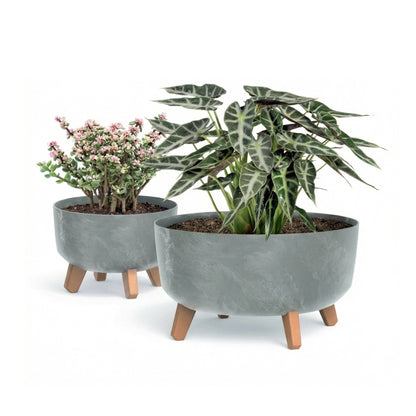Gracia Low Planter - Beton Concrete - mazeproducts