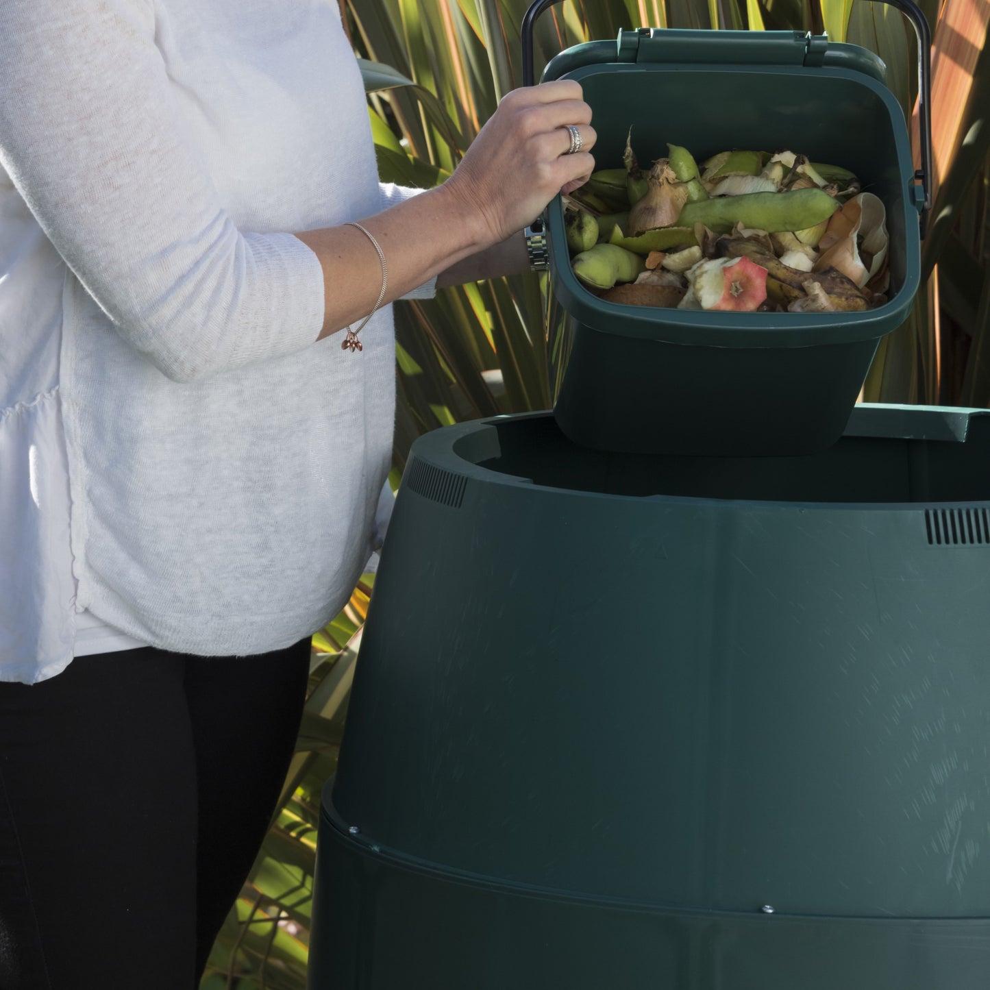 330L Green Johanna Compost Bin