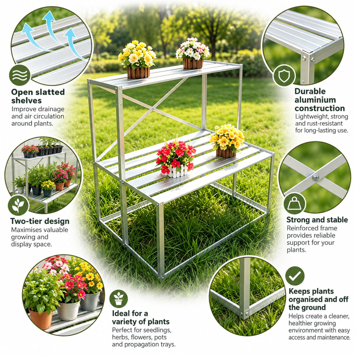Greenhouse Staging Shelf