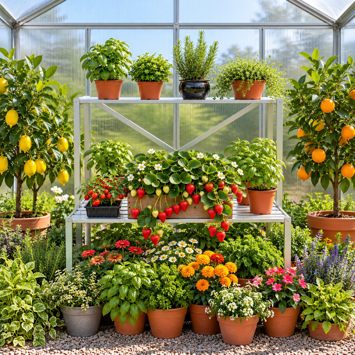 Greenhouse Staging Shelf