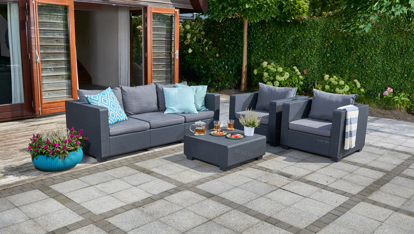 Keter Salta 3-seater Sofa