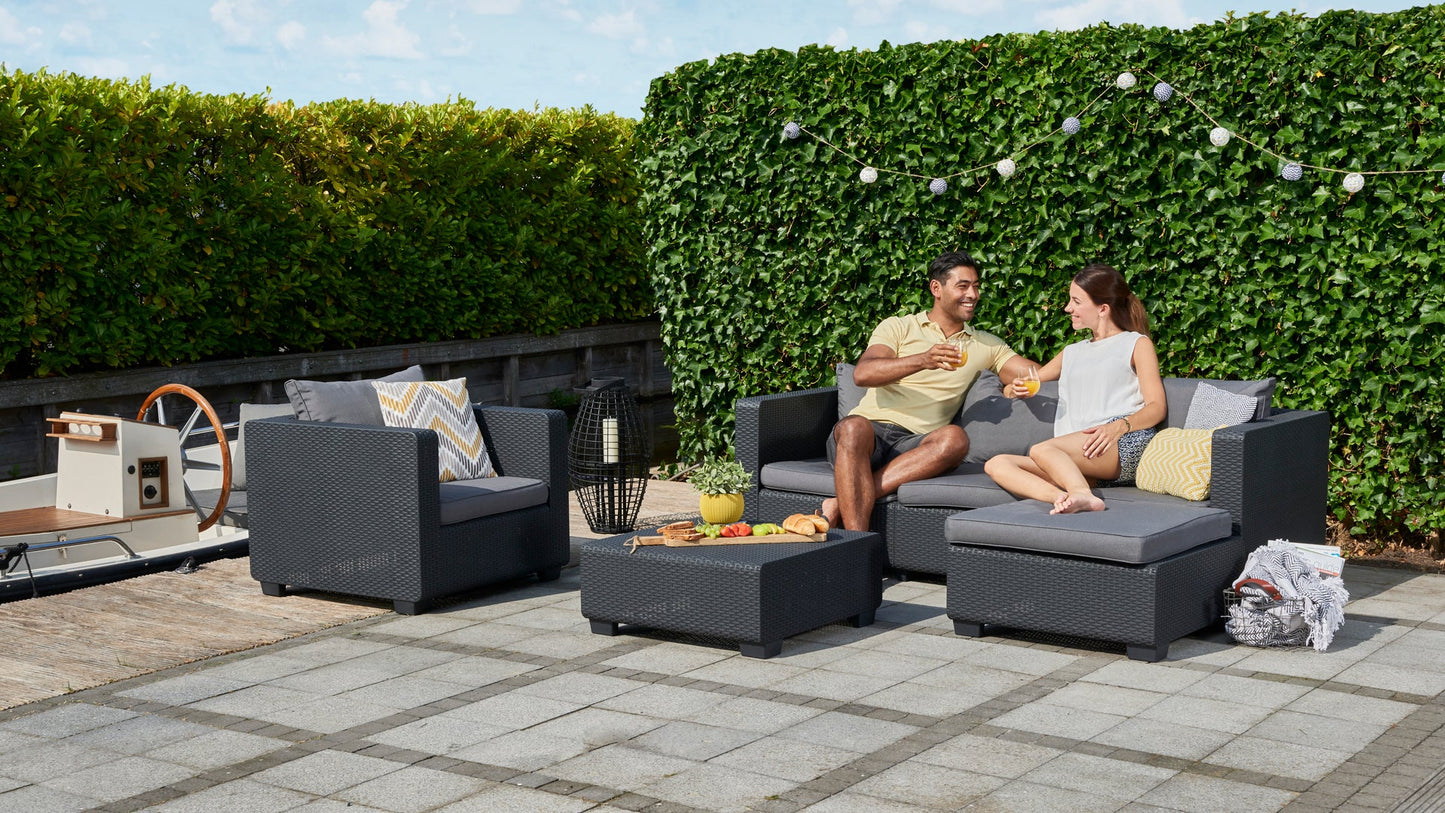 Keter Salta/Sapporo Table with Cushion - mazeproducts