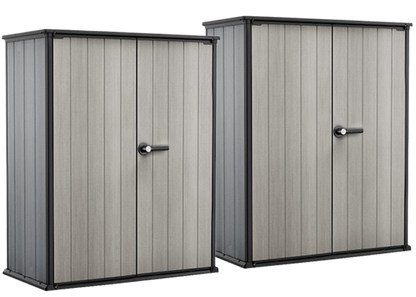 Keter High Store Plus Shed - 2 Pack