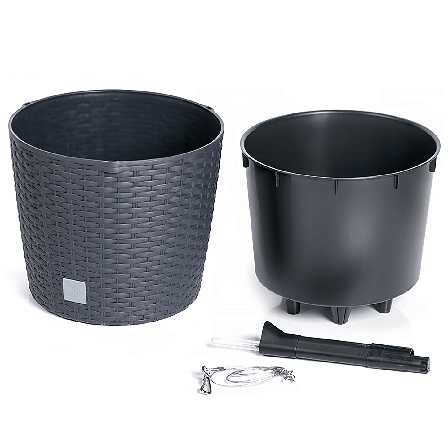 Hanging Planter Rato Round With Water Indicator - mazeproducts