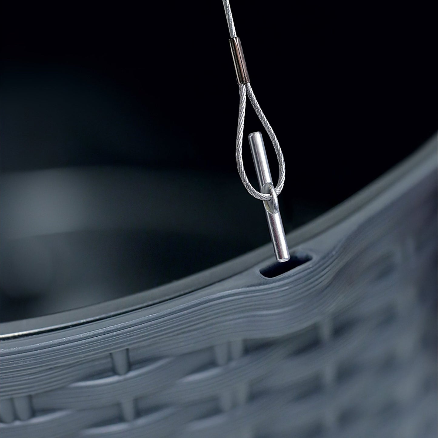 Hanging Planter Rato Round With Water Indicator - mazeproducts