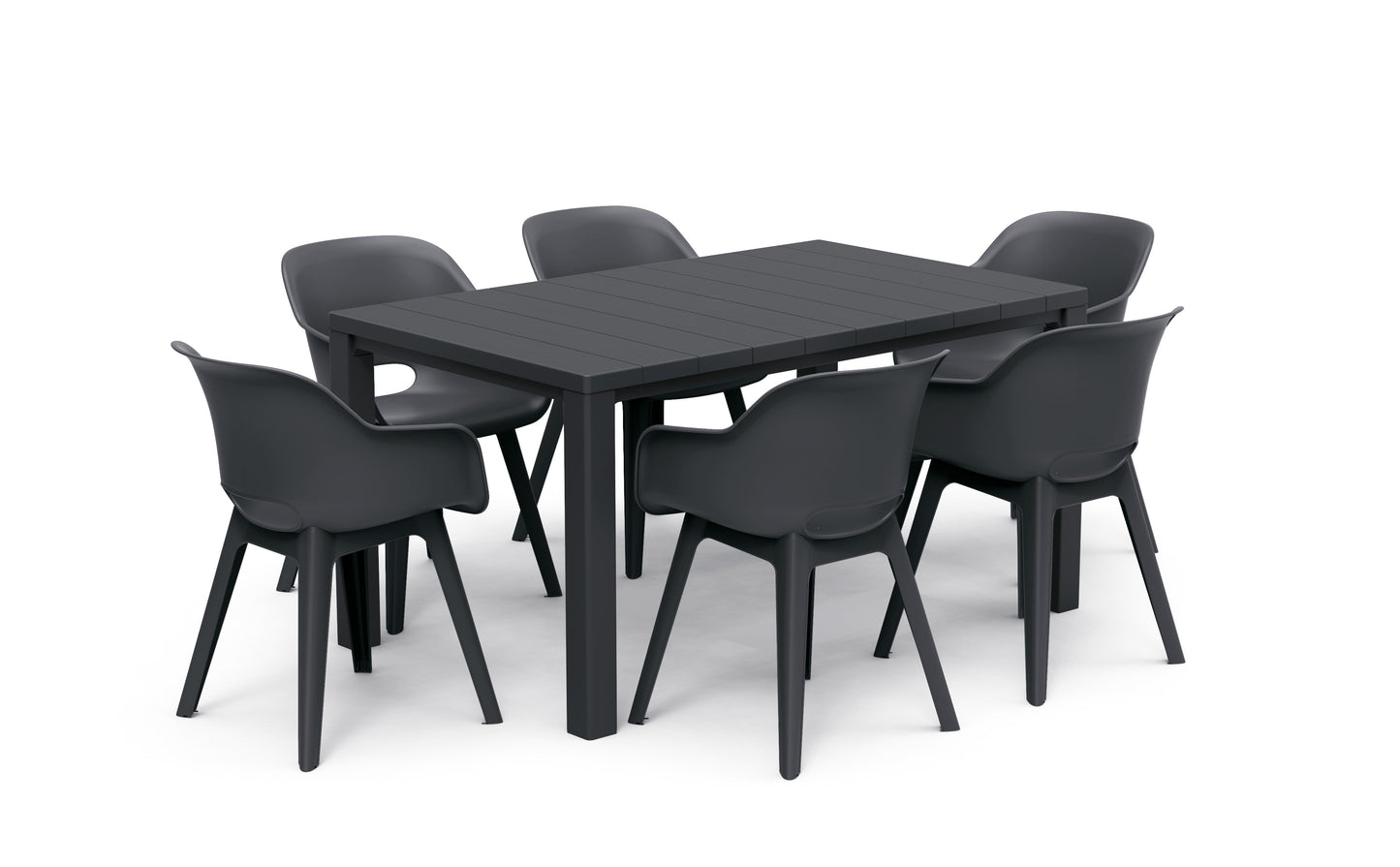PRE ORDER: SEP. - Keter Julie Akola Dining Set