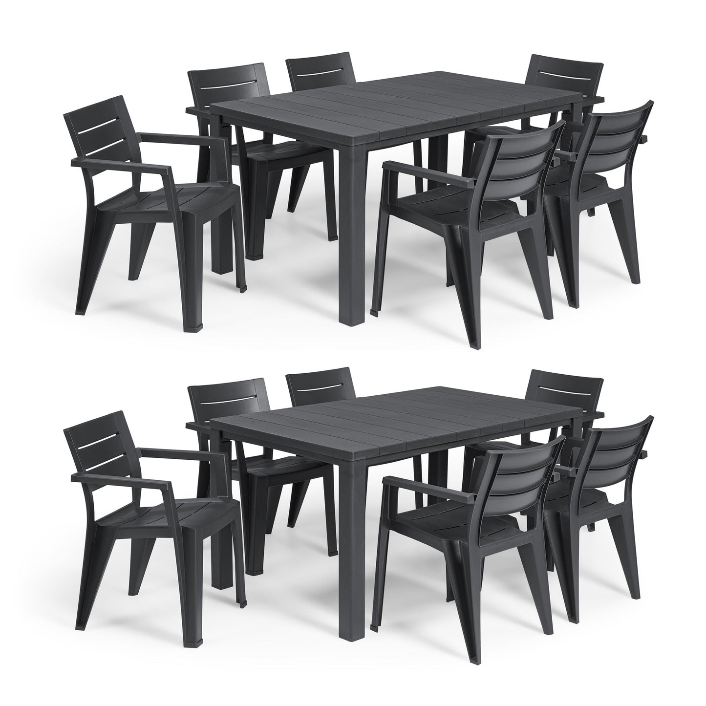 PRE ORDER: SEP. - Keter Julie 12 Seater Dining Set
