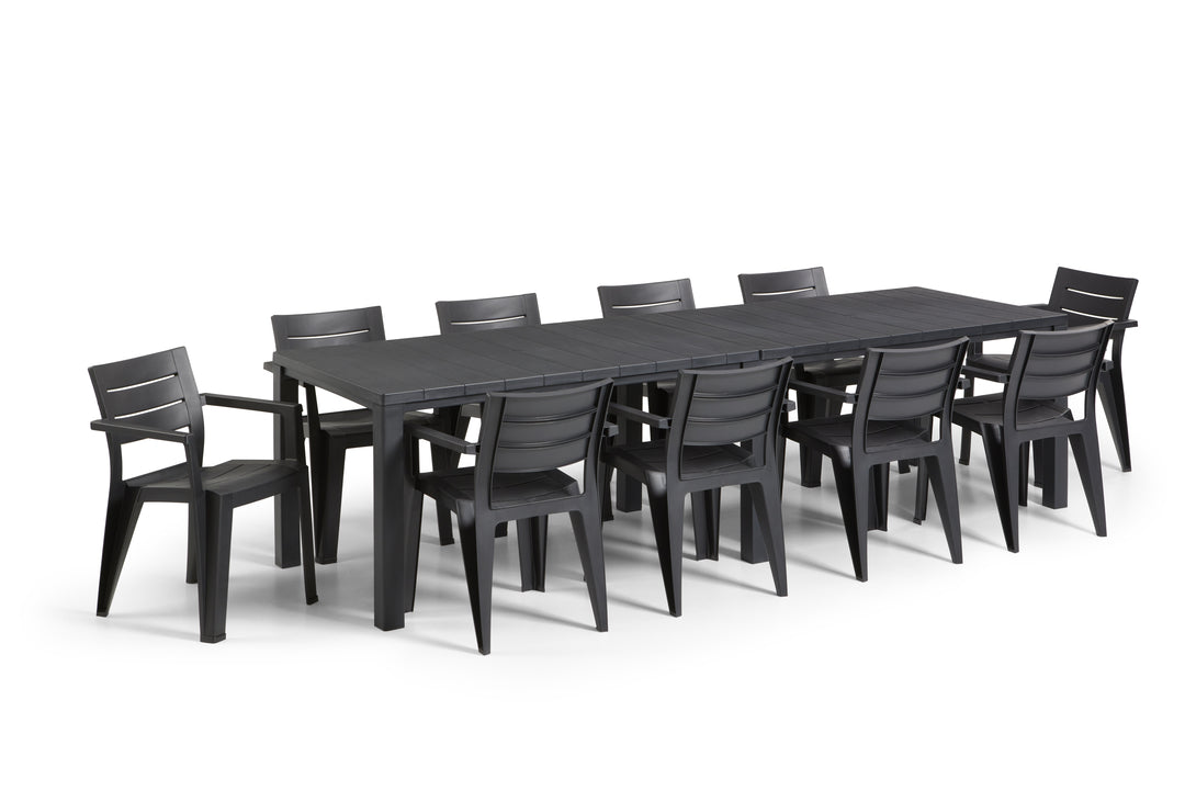 PRE ORDER: SEP. - Keter Julie 12 Seater Dining Set
