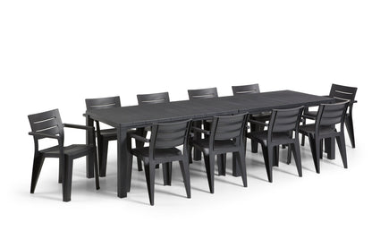 PRE ORDER: SEP. - Keter Julie 12 Seater Dining Set