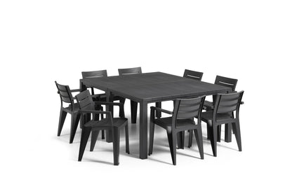 PRE ORDER: SEP. - Keter Julie 12 Seater Dining Set
