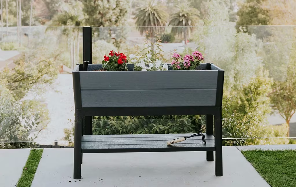 PRE ORDER: NOV. - Keter Darwin Raised Garden Bed - Grey