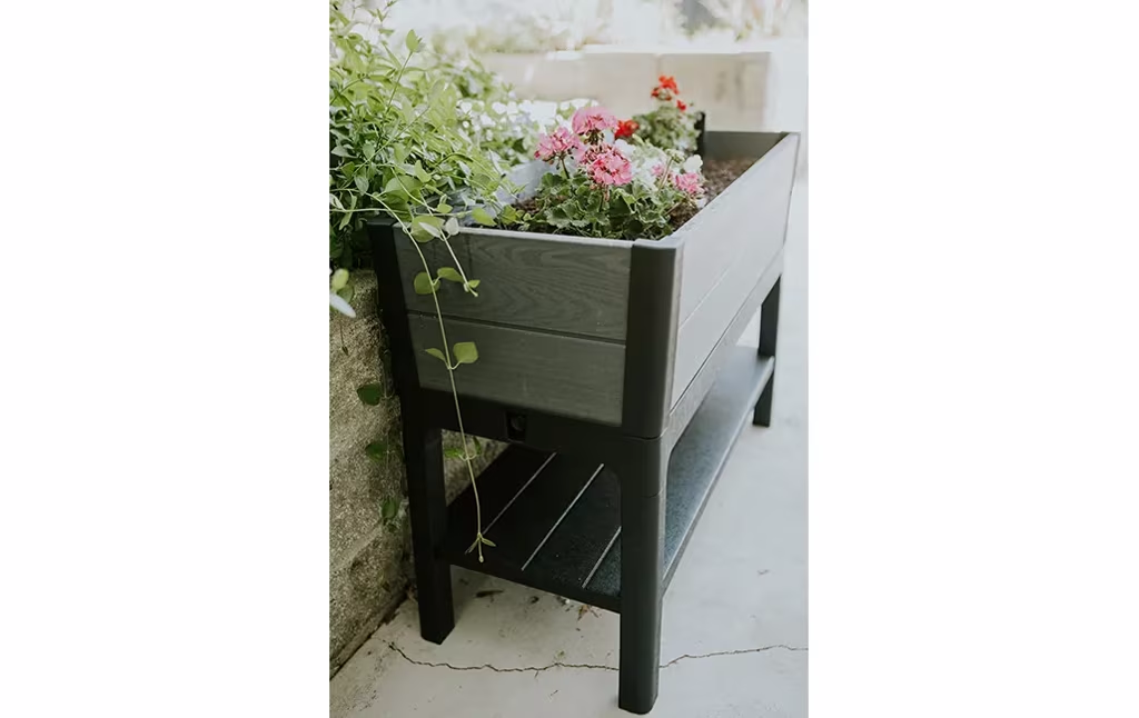 PRE ORDER: NOV. - Keter Darwin Raised Garden Bed - Grey