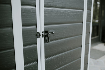 PRE ORDER: OCT. - Manor Pent Essential 6x4 Garden Shed - Dark Grey (1.8 x 1.1m)