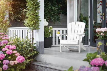Keter Alpine Adirondack Chair - White - 2 PACK