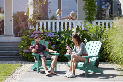 Keter Alpine Adirondack Chair - Aqua Teal