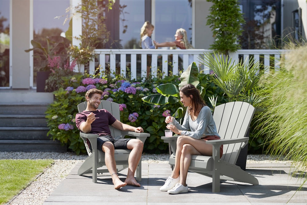 Keter Alpine Adirondack Chair - Grey