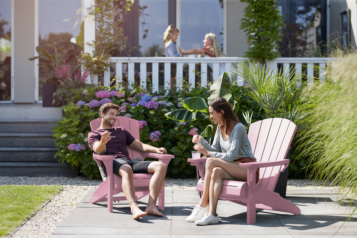 Keter Alpine Adirondack Chair - Pink