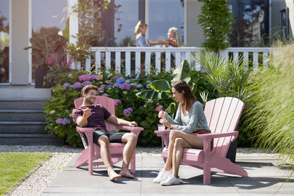 Keter Alpine Adirondack Chair - Pink