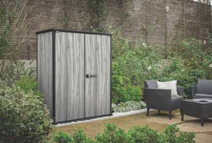 PRE ORDER: SEP.- Keter Signature Vertical Shed - Stormgrey Look