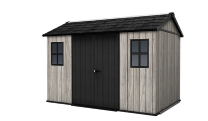 PRE ORDER: OCT - Keter Apex Shed 7.5x11 - Stormgrey Look (2.3 x 3.5m)
