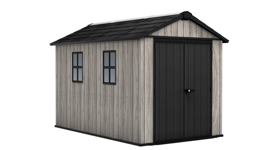 PRE ORDER: OCT - Keter Apex Shed 7.5x11 - Stormgrey Look (2.3 x 3.5m)