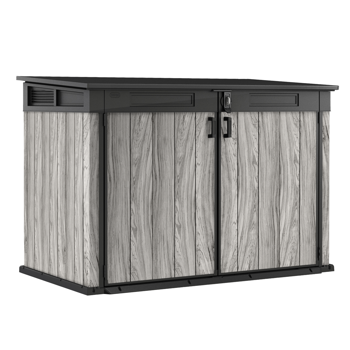 PRE ORDER: OCT.- Keter Signature Horizontal Shed - Stormgrey Look