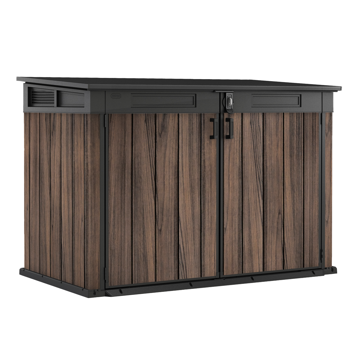 PRE ORDER: OCT. - Keter Signature Horizontal Shed - Rosewood Look 2020L