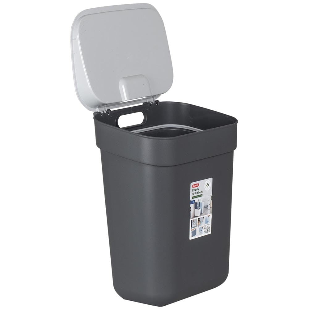 10L Ready to Collect Waste Separation Bin - Dark Grey