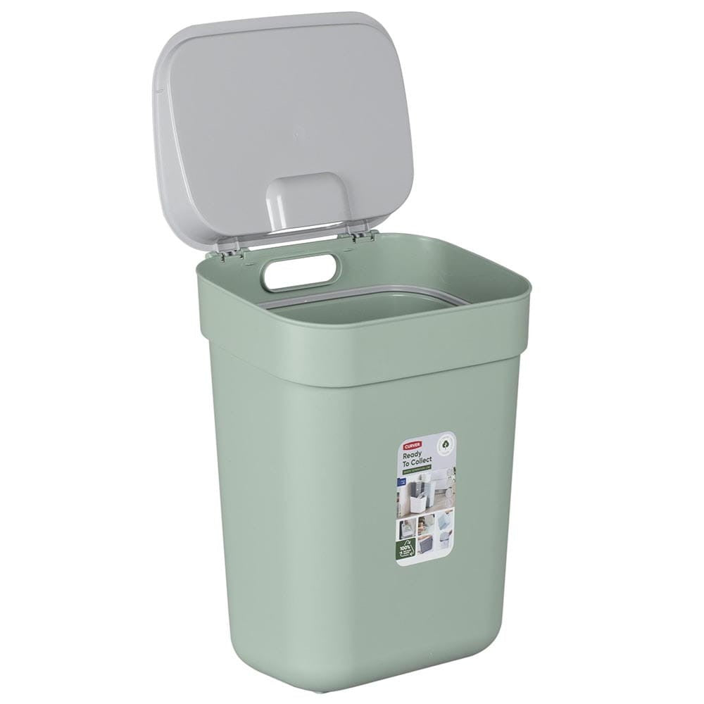 10L Ready to Collect Waste Separation Bin - Green