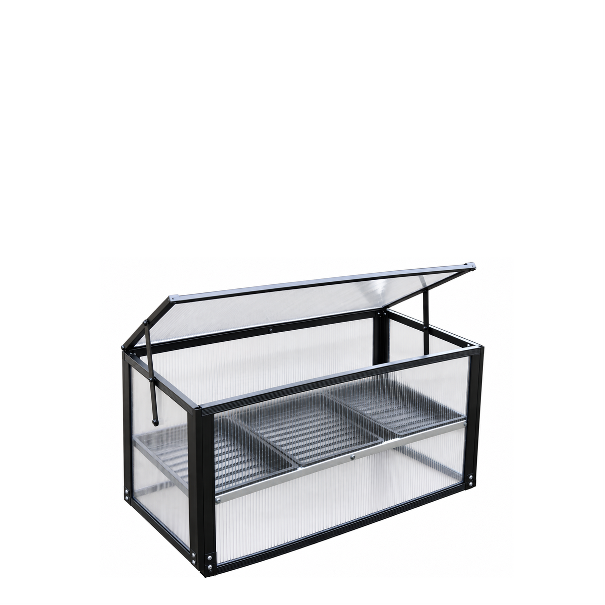 LS Cold Frame with Seedling Trays