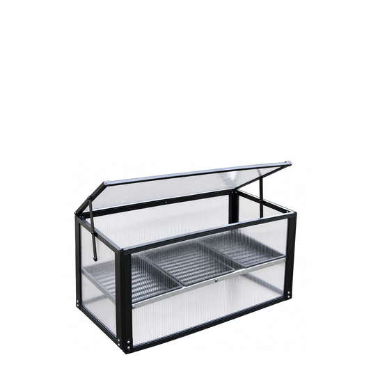 LS Cold Frame with Seedling Trays