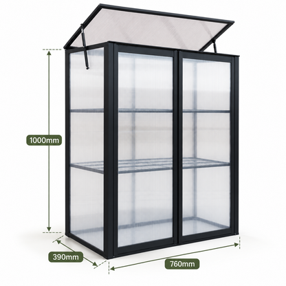 LS Mini Greenhouse with Shelves
