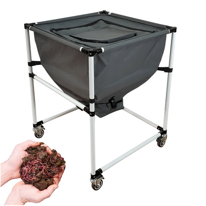 Large Bag Worm Farm with 1000 Worms