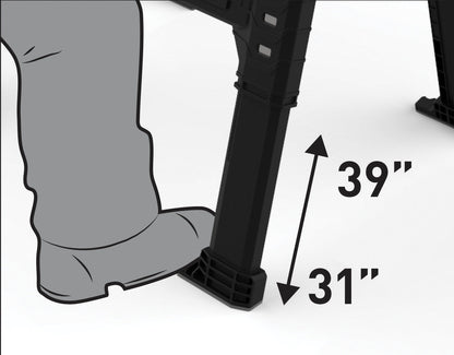 Keter Lumber Jack Sawhorse - 2 Pack