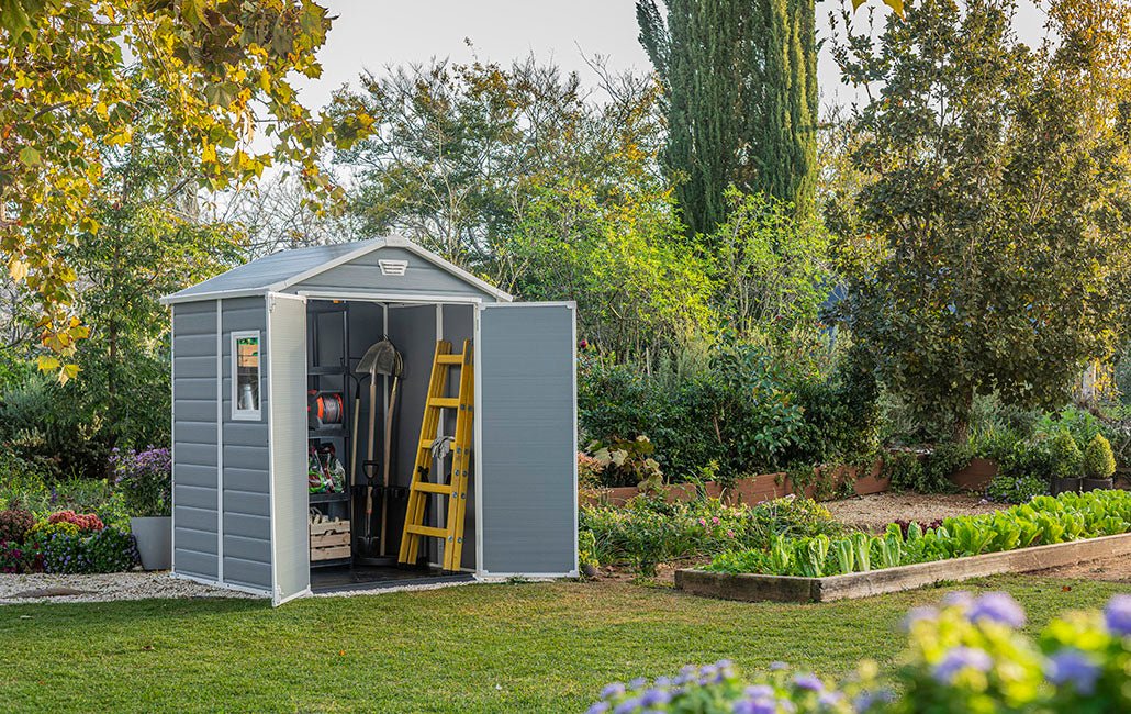 PRE ORDER: APR. - Keter Manor 6 x 8 Garden Shed (1.9 x 2.4m) - mazeproducts
