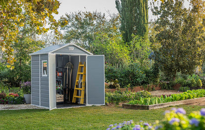 PRE ORDER: APR. - Keter Manor 6 x 8 Garden Shed (1.9 x 2.4m) - mazeproducts
