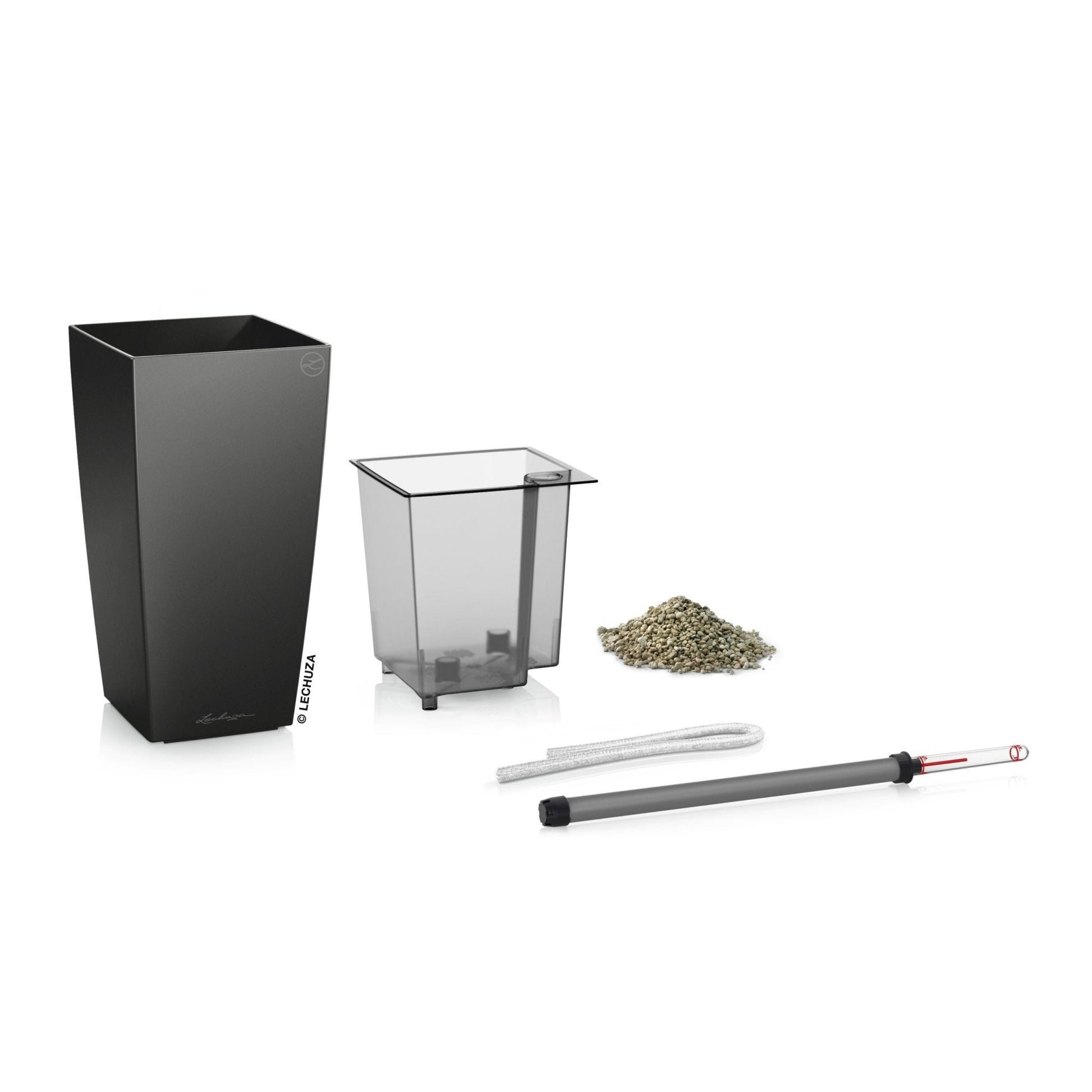 lechuza maxi cubi self-watering planter MAXI CUBI – mazeproducts