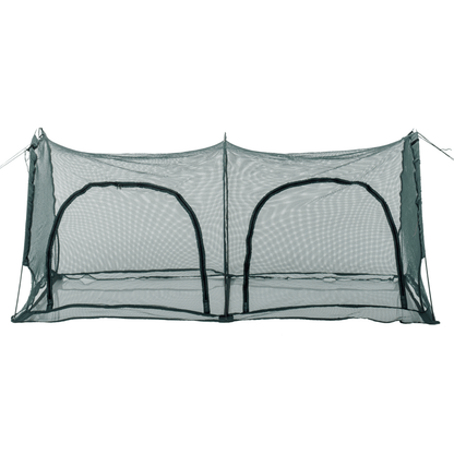 Raised Garden Bed (Height 43cm) with 2m Net Tunnel - mazeproducts