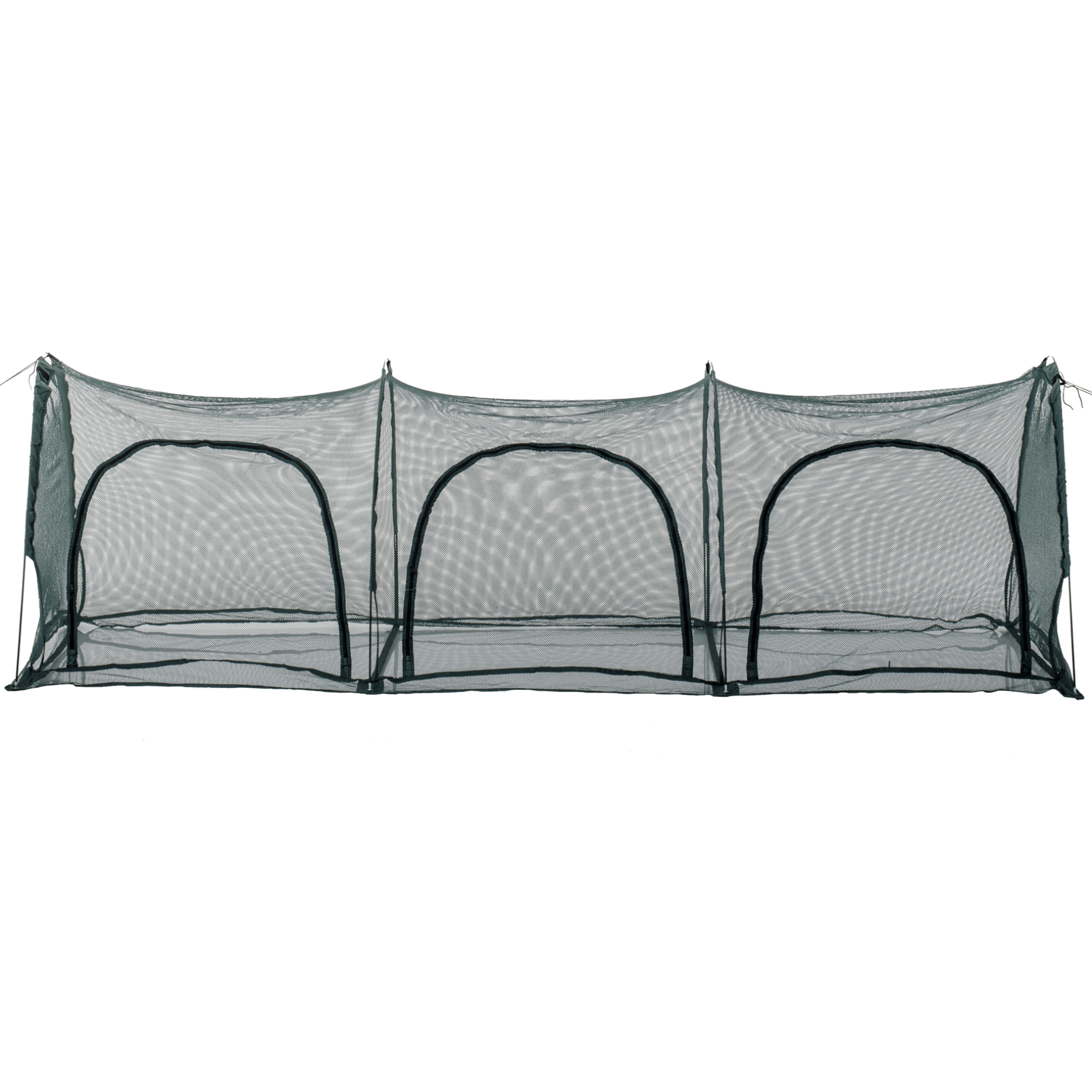 Raised Garden Bed (Height 43cm) with 3m Net Tunnel - mazeproducts