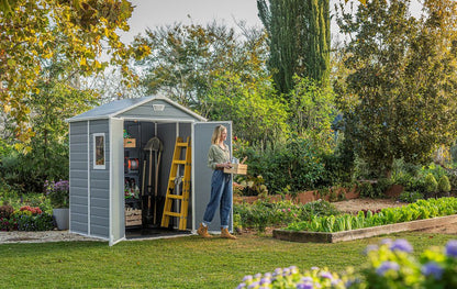 PRE ORDER: APR. - Keter Manor 6 x 8 Garden Shed (1.9 x 2.4m) - mazeproducts