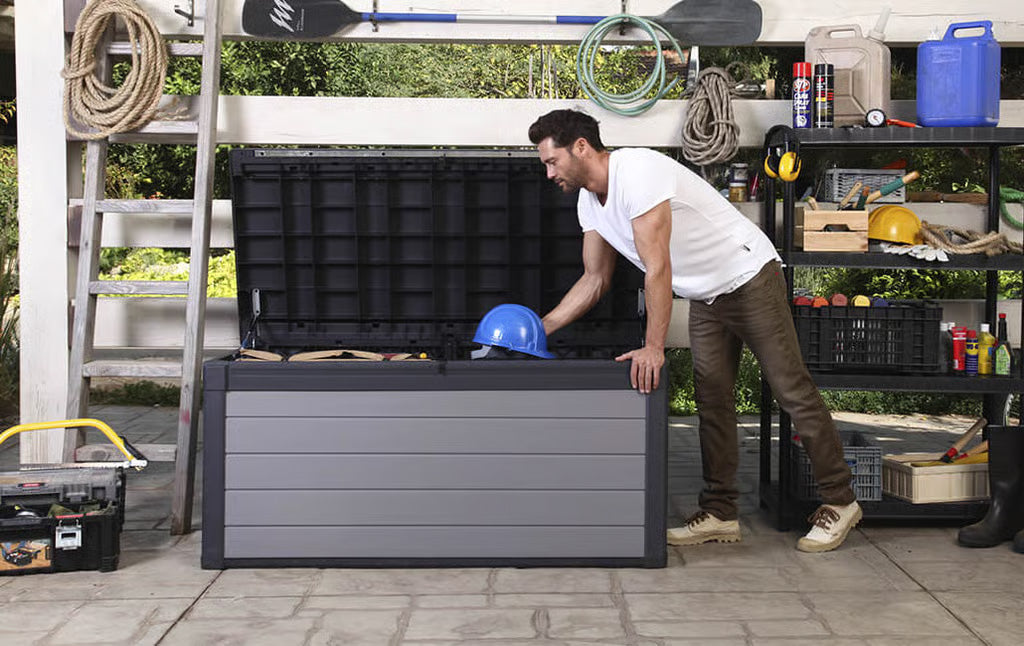 PRE ORDER: SEP. - Keter Premier 570L Storage Box - Grey