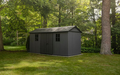 Keter Newton Plus Shed 7.5x15 (2.3 x 4.7m) - mazeproducts