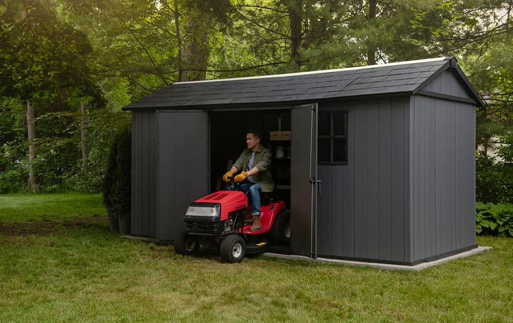 Keter Newton Plus Shed 7.5x15 (2.3 x 4.7m) - mazeproducts