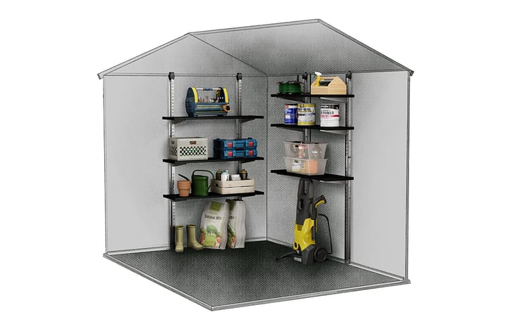PRE ORDER: SEP. - Keter Storage Shed Shelf Kit