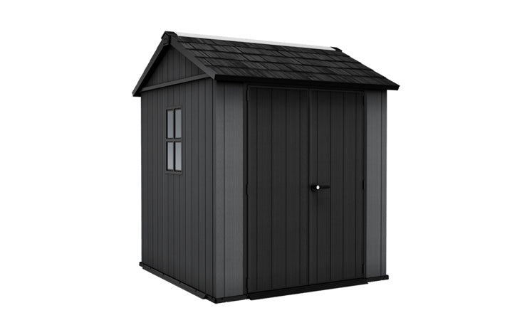 Keter Newton Plus Shed 7.5x7 (2.3 x 2.2m) - mazeproducts