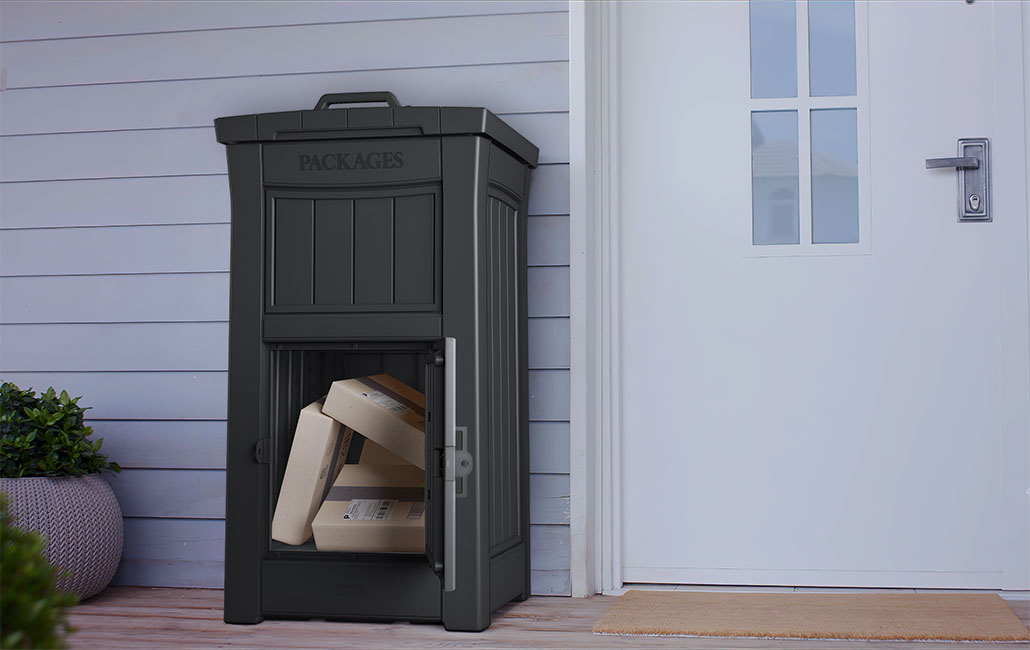 PRE ORDER: OCT. - Keter Parcel Box- Graphite