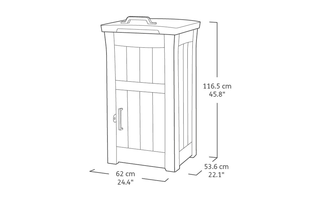 PRE ORDER: OCT. - Keter Parcel Box- Graphite