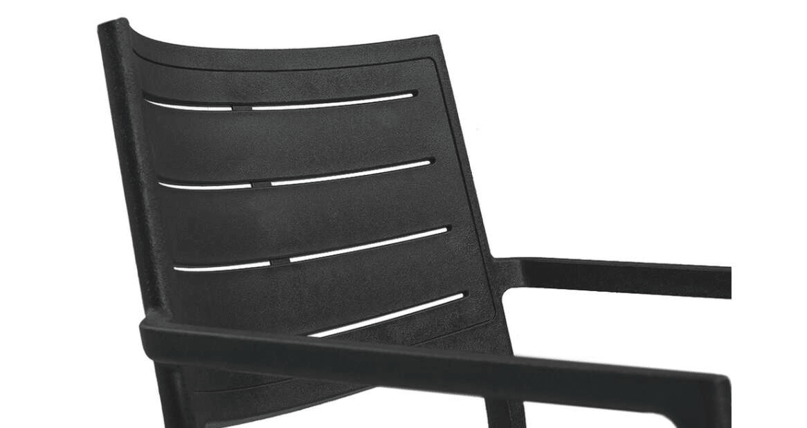 Keter Barcelona Metaline Extendable Dining Set - Black